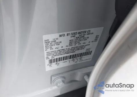 2023 Ford Mustang Mach-E Premium from USA, damaged, VIN 3FMTK3SU3PMB05966